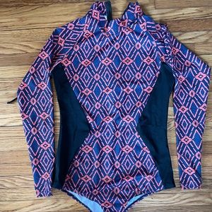 Sensi Graves Rashguard - Back zip suit